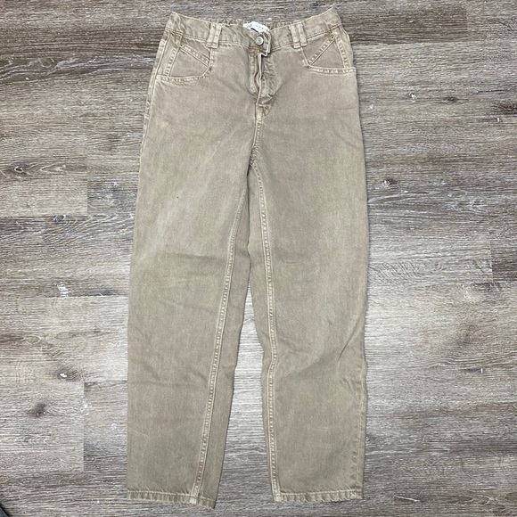 Beige ZARA jeans - Picture 1 of 3